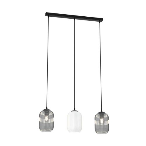 Epikasa Lampada a Sospensione Verdi - Nero 60x14x140 cm