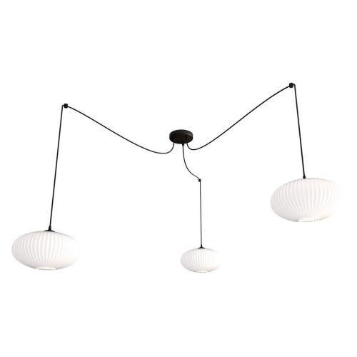 EPIKASA Lampada a Sospensione Origo - Nero 200x200x200 cm