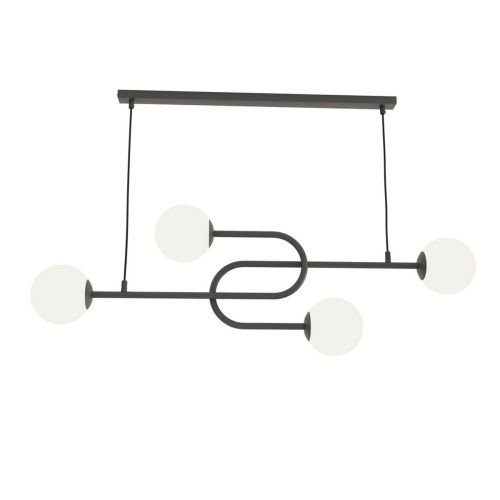 Epikasa Lampada a Sospensione Atria - Nero 105x15x120 cm