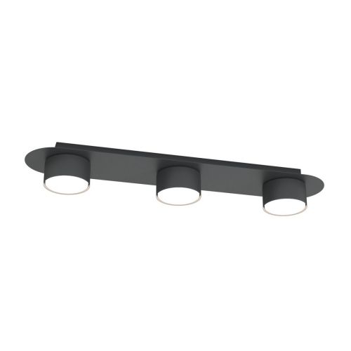 EPIKASA Lampada a Soffitto Diaz - Nero 55x11x7 cm