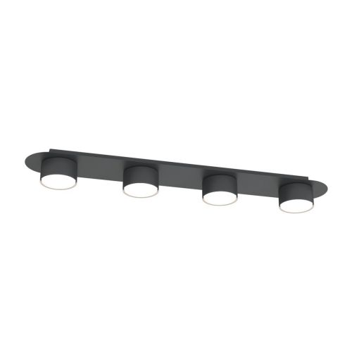 EPIKASA Lampada a Soffitto Diaz - Nero 70x11x7 cm