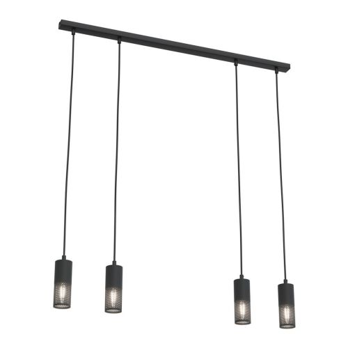 EPIKASA Lampada a Sospensione Melt - Nero 90x5,5x140 cm