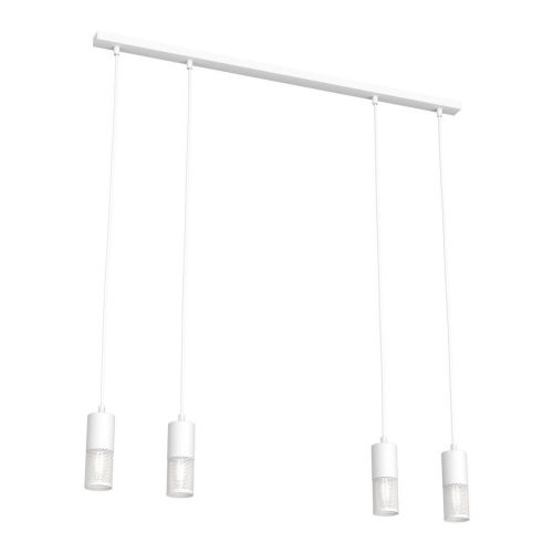 EPIKASA Lampada a Sospensione Melt - Bianco 90x5,5x140 cm