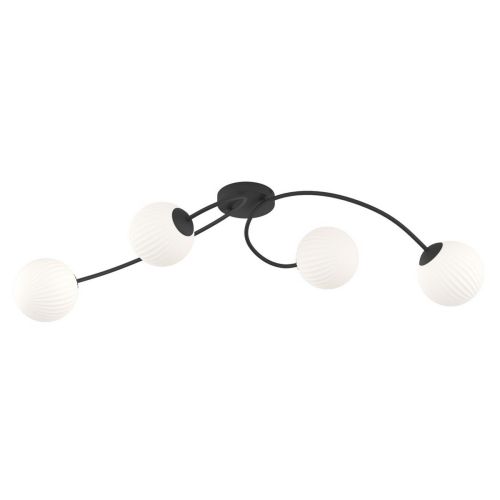 Epikasa Lampada a Soffitto Vibra - Nero 31x15x110 cm