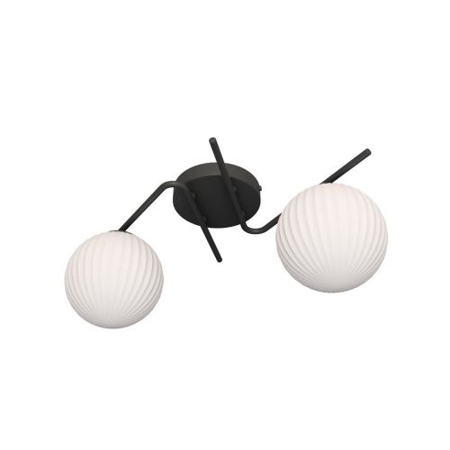 EPIKASA Lampada a Soffitto Vespa - Nero 19x30x48 cm