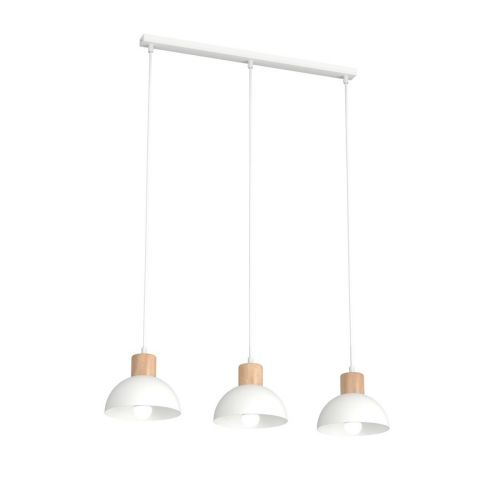 EPIKASA Lampada a Soffitto Seco - Bianco 60x18x140 cm