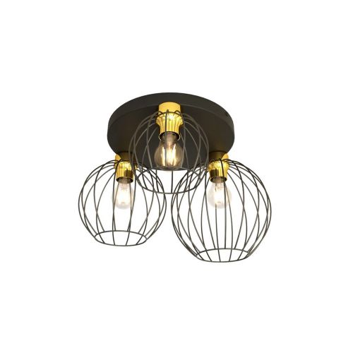 Epikasa Lampada a Soffitto Nest - Nero 41x41x28 cm