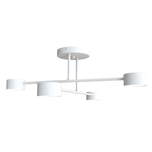 EPIKASA Lampada a Soffitto Halo - Bianco 60x20x60 cm