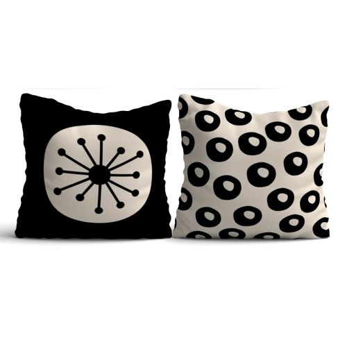 Epikasa Set 2 pcs Decorative Cushion Pillowcases Smirne - Multicolor 50x50x2,5 cm