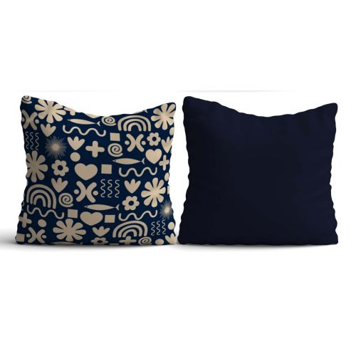 Epikasa Set 2 pcs Decorative Cushion Pillowcases Samsun - Multicolor 50x50x2,5 cm