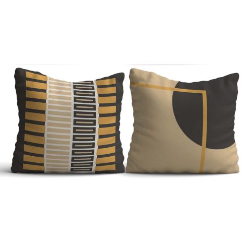 Epikasa Set 2 pcs Decorative Cushion Pillowcases Osmaniye - Multicolor 50x50x2,5 cm