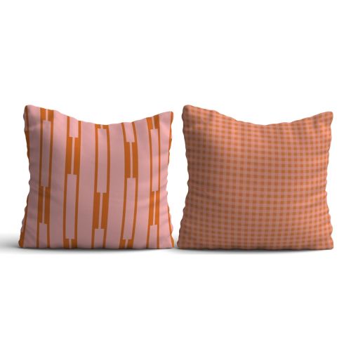 Epikasa Set 2 pcs Decorative Cushion Pillowcases Afyon - Multicolor 50x50x2,5 cm