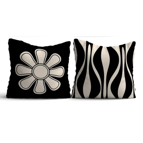 Epikasa Set 2 pcs Decorative Cushion Pillowcases Isparta - Multicolor 50x50x2,5 cm