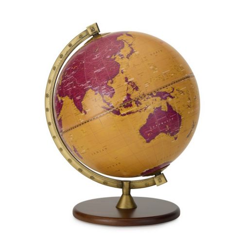 ZOFFOLI Table Globe Scorpius - Brown 33x33x52 cm